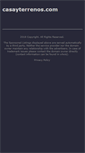 Mobile Screenshot of casayterrenos.com